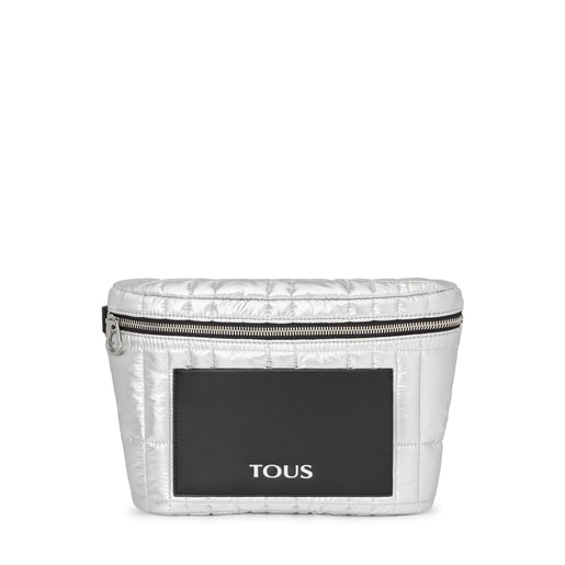 Medium silver-colored TOUS Empire Padded Waist bag