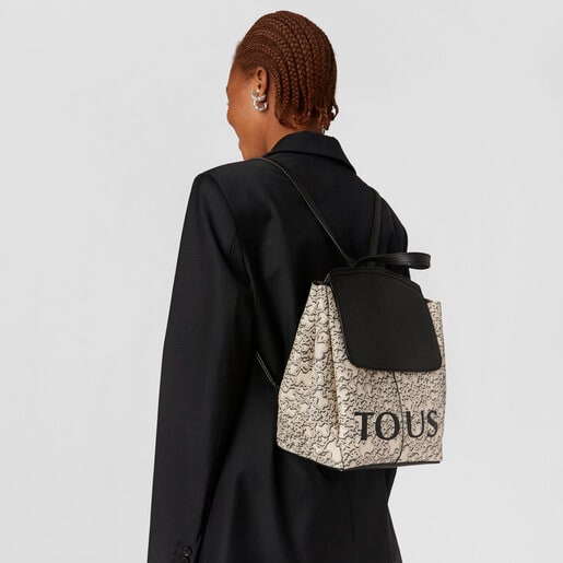 Mochila beige TOUS Kaos Mini Terra