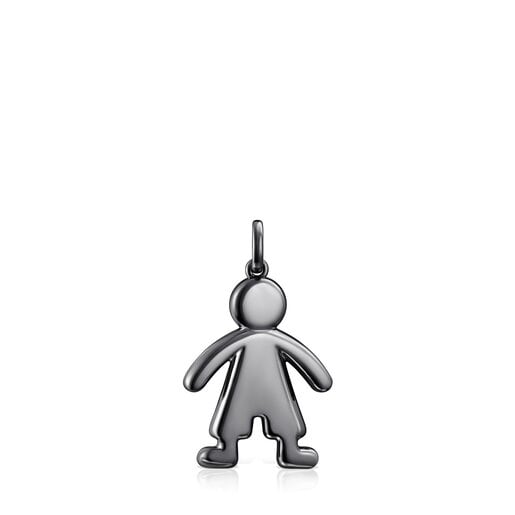 Dark Silver Sweet Dolls boy Pendant | TOUS