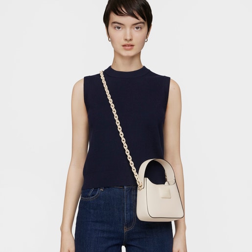 Beige Shoulder minibag TOUS Lucia