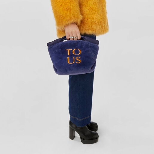 Small purple TOUS Balloon Wild Tote bag