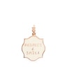 Penjoll Respect & Smile amb bany d'or rosa 18 kt sobre plata i esmalt Medallions