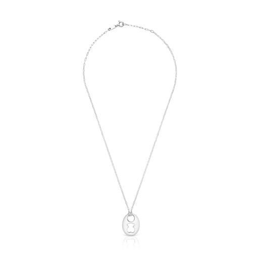 Collar de plata Calabrote Oso