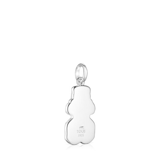Silver with Mother-of-Pearl Bears of the World Uncle Sam Pendant