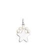 Colgante Real Sisy estrella de Plata y Perlas