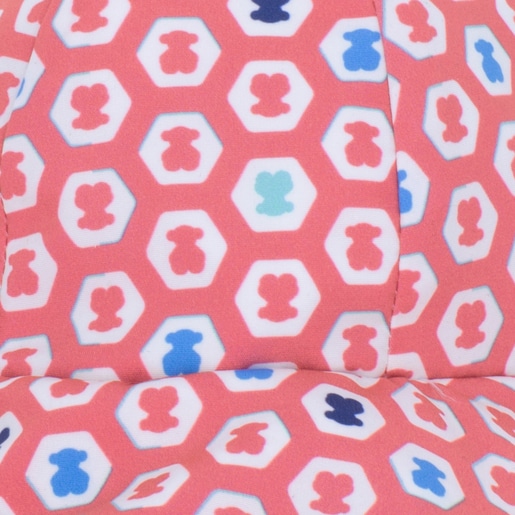 Gorro de playa niña Exagon Coral