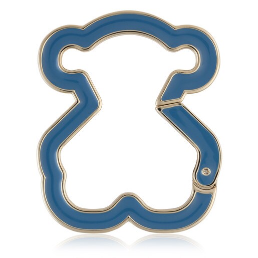 Blue Oso Clip key ring