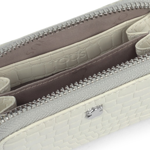 محفظة نقود Dorp Exotic متوسطة الحجم باللون الأرجواني