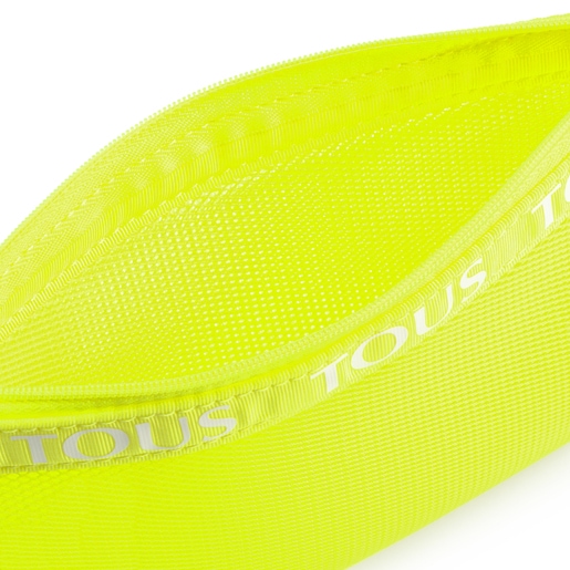 Medium Fluorescent Yellow T Colors Toiletry Bag