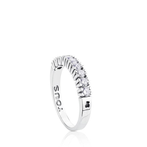 White Gold Les Classiques Ring with Diamond. 0,47ct.