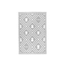Nile geomet.bears Jacquard-weave blanket in Grey