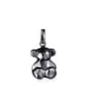 Pendentif Sketx petit en Argent Dark Silver