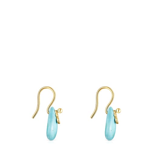 Pendientes turquesa tous store