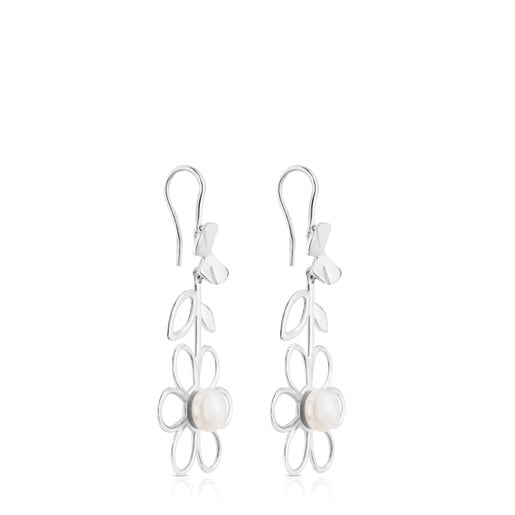 Silver Giulietta Earrings with Pearl