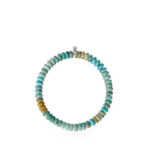 Bracelet TOUS Color en Turquoises et Argent