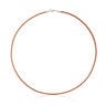 Sand-colored Leather TOUS Chokers Choker