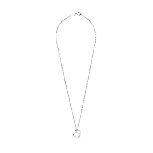 Collar tous silueta hotsell plata