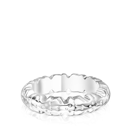 Bague Straight XL en Argent