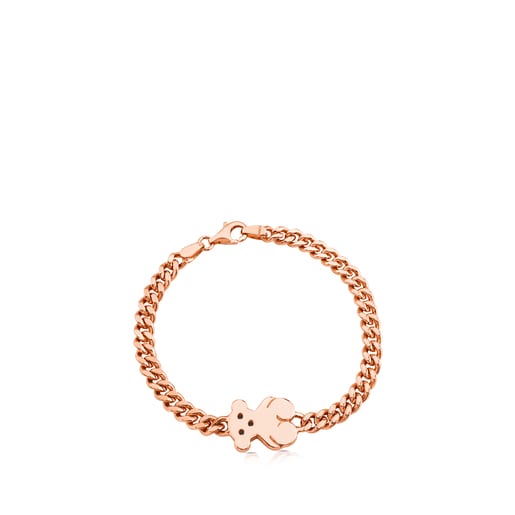 Colgante Mediano Sweet Dolls Oso De Plata Vermeil Rosa Tous | Cuotas sin interés