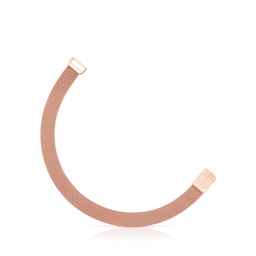 TOUS Rose IP Steel TOUS Mesh Bracelet | Westland Mall