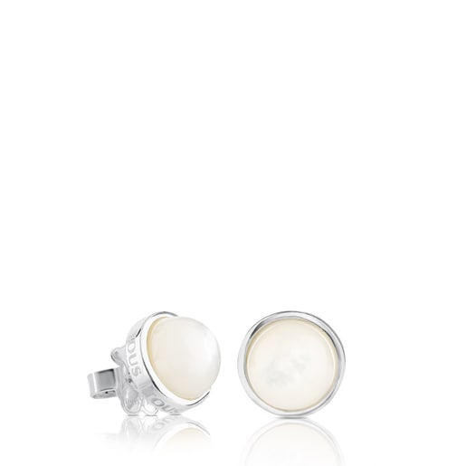 Silver and mother of pearl TOUS Nacars Earrings