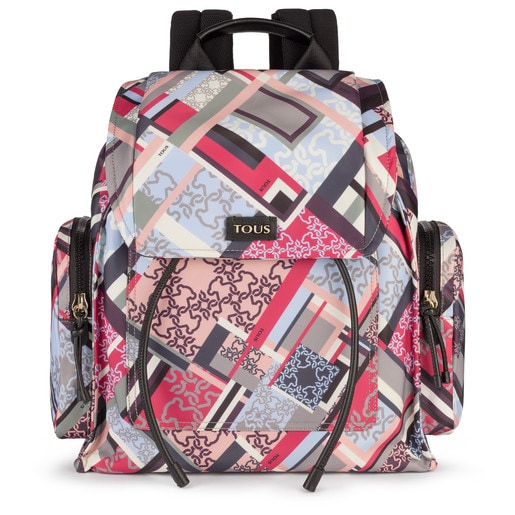 Multicolored Nylon Doromy Backpack