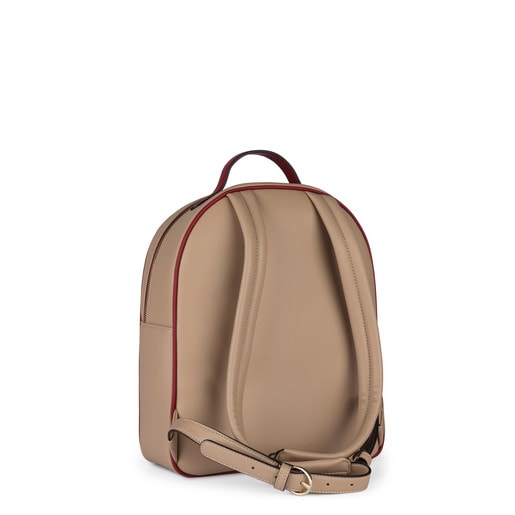 Taupe colored Vera Backpack