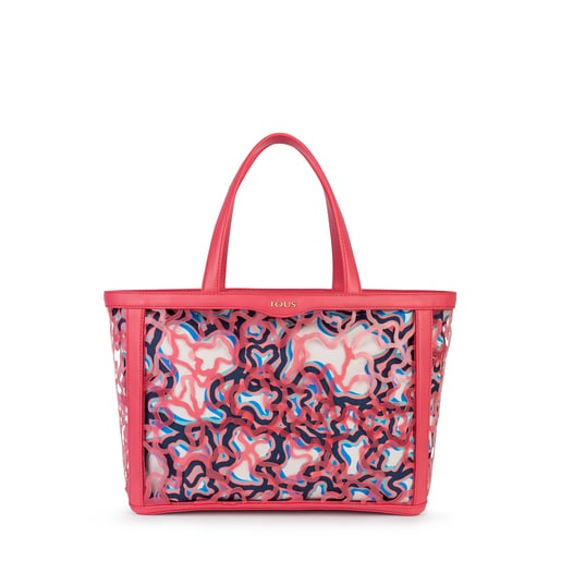 Medium blue-multicolored Kaos Shock Reversible Unique Handbag