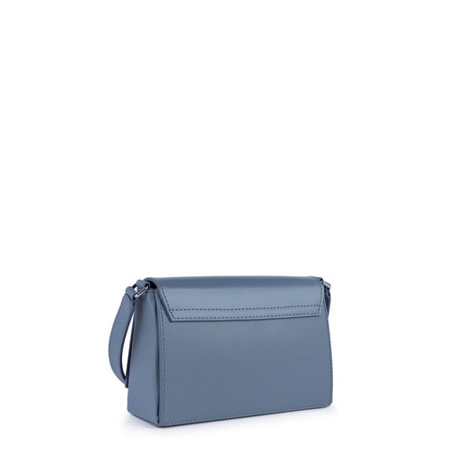 Small blue Leather Rossie Crossbody bag