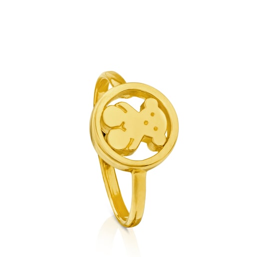 Camille Ring in Gold.