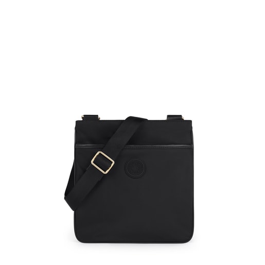 Black Flat Doromy Crossbody bag