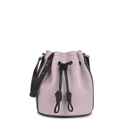 Lilac Leather TOUS Empire Bucket bag