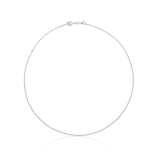 Collar TOUS Chain de plata amb boles d'1,4mm, 40cm.