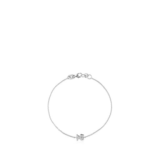 Bracelet Icon Gems en Or blanc et Diamants