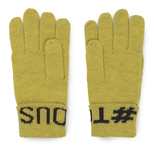 Pistachio Tous Lovers gloves