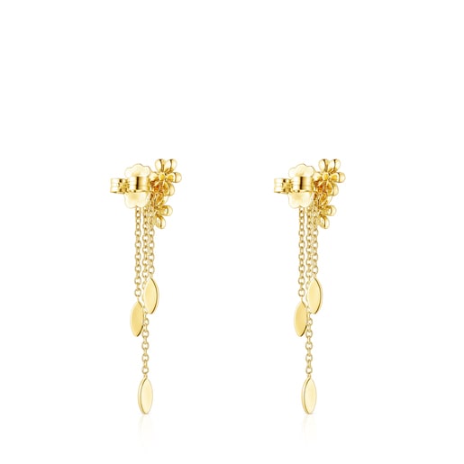 Silver Vermeil Fragile Nature extension Earrings