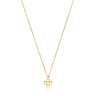 Gold TOUS Good Vibes clover Necklace