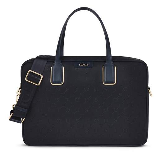 Navy blue Script Day Briefcase