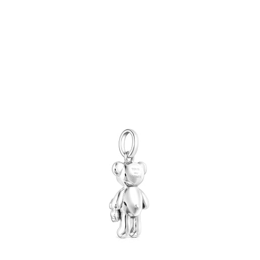 Penjoll petit Teddy Bear ós de plata