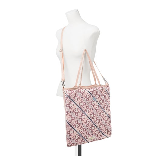 Τσάντα για Ψώνια Jodie Frames σε αποχρώσεις του ροζ