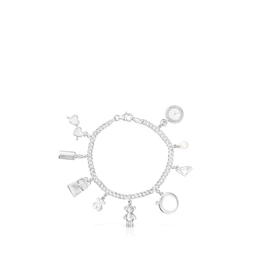 Silver Since 1920 Bracelet with Pearl and Topaz Limited Edition