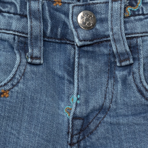 Jeans cortos niño X Bear Denim medio