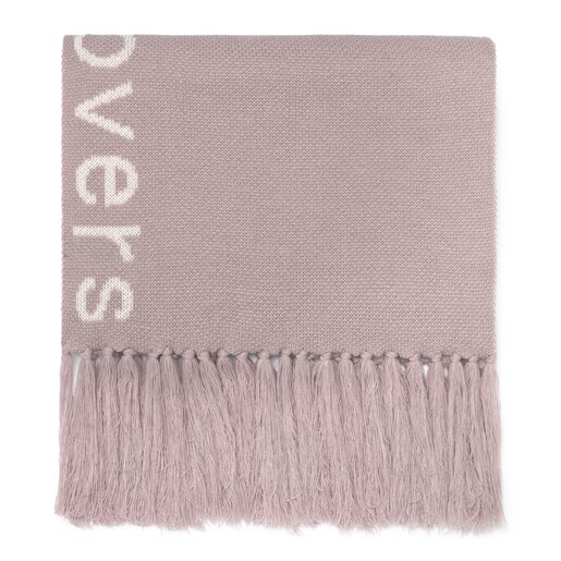 Bufanda - Poncho con capucha Opalo Lila