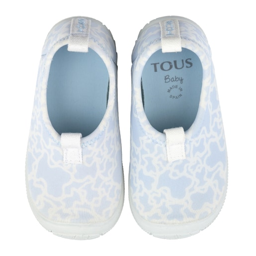 Escarpines B.Kaos Ink Azul celeste