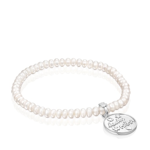 Armband-Set TOUS Good Vibes Mama mit Schungiten und Perlen