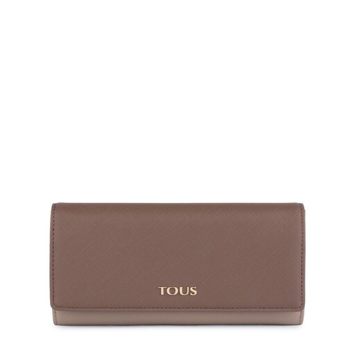 Medium taupe-brown colored Essence Wallet