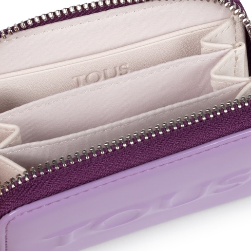 Monedero mediano Dorp lila