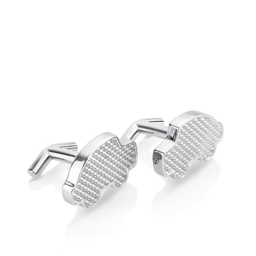 Stainless Steel Mesh Cufflinks