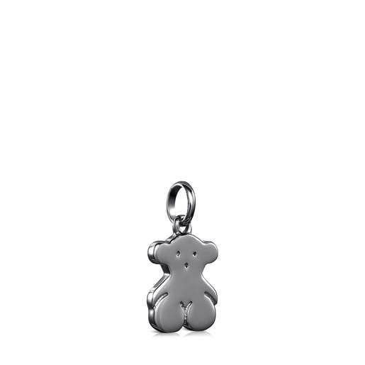 Dark Silver Sweet Dolls bear Pendant