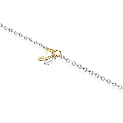 Браслет с кольцами TOUS Good Vibes из стали двух оттенков